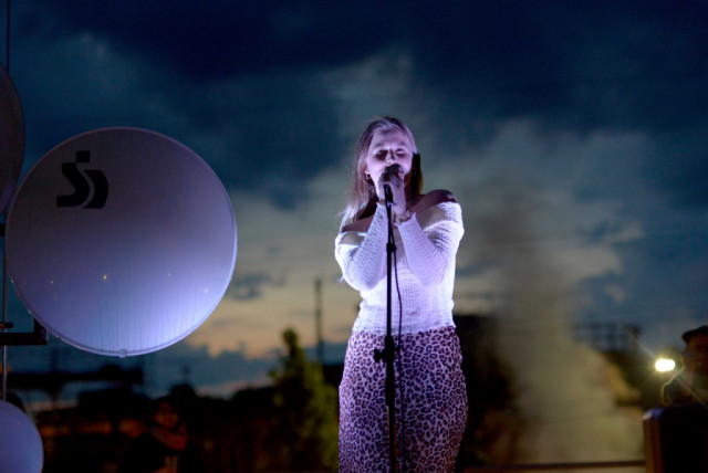 Slam poetry show
