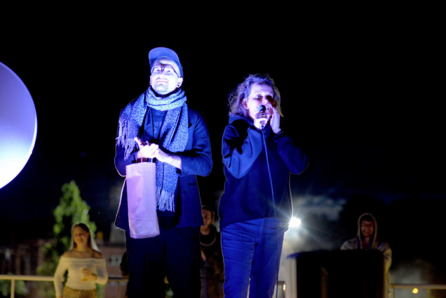 Slam poetry show