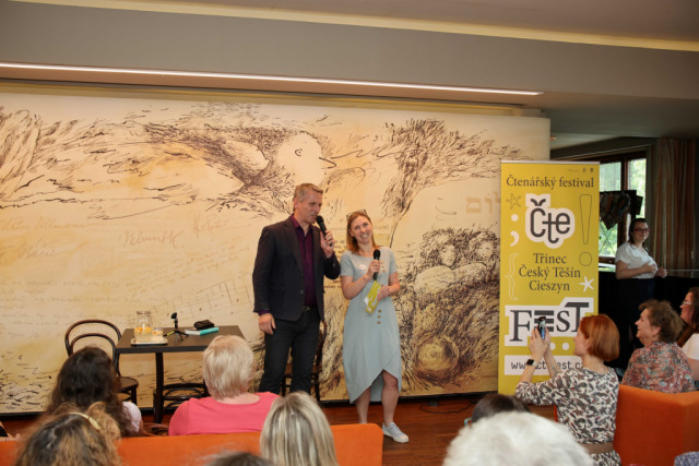Vladimír Kořen a Martina Wolna