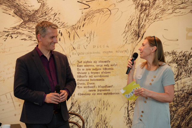 Vladimír Kořen a Martina Wolna