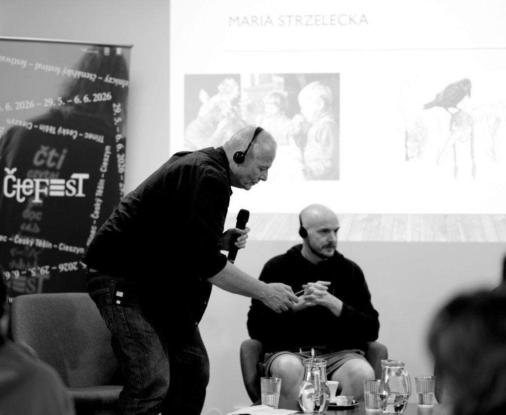 ČteFesT 2026 - Kulatý stůl ilustrace / Okrągły stół - dyskusja ilustratorów